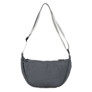 Roka Farringdon Recycled Taslon Slouchy Bag - Charcoal Grey