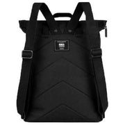 Roka Finchley A All Black Large Recycled Canvas Backpack - Ash Black