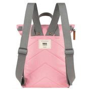 Roka Finchley A Small Sustainable Canvas Backpack - Rose Pink