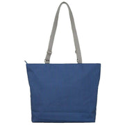 Roka Trafalgar B Recycled Canvas Tote Bag - Dark Wash Denim Blue