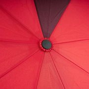 Roka Waterloo Recycled Nylon Umbrella - Cranberry Red/Plum Purple