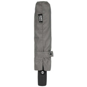 Roka Waterloo Recycled Nylon Umbrella - Graphite Grey/Cranberry Red