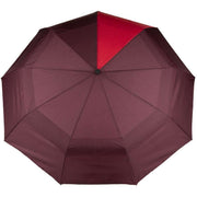 Roka Waterloo Recycled Nylon Umbrella - Plum Purple/Cranberry Red