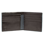 Simon Carter Blue Edge Wallet - Black/Pale Blue