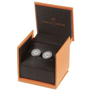 Simon Carter Clock Face Cufflinks - Silver