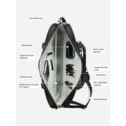 Stackers Laptop Bag - Black