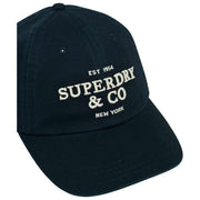 Superdry & Co Company Logo Baseball Cap - Eclipse Navy