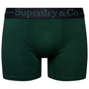 Superdry & Co Triple Pack Trunks - Black/Navy/Enamel Green