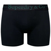 Superdry & Co Triple Pack Trunks - Black/Navy/Enamel Green