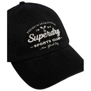 Superdry & Co Vintage Club Baseball Cap - Vintage Black