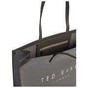 Ted Baker Crikon Crinkle Extra Large Icon Bag - Mid Grey