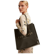Ted Baker Crinkon Crinkle Large Icon Bag - Mid Grey