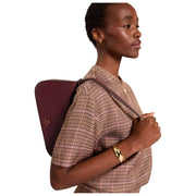 Ted Baker Curlo Bow Detail Shoulder Bag - Dark Red