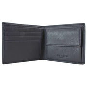 Ted Baker Evon Striped Bifold Coin Wallet - Navy