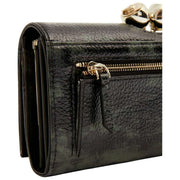 Ted Baker Liieeah Printed Large Bobble Purse - Black
