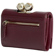 Ted Baker Roosa Small Leather Bobble Purse - Dark Red