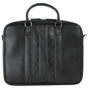 Ted Baker Waymon House Check Dispatch Bag - Black