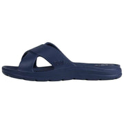 Totes SOLBOUNCE Bounce Cross Strap Sliders - Navy