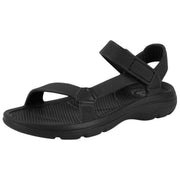 Totes SOLBOUNCE Bounce Velcro Sport Sandals - Black