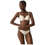Triumph Pure Micro Wired Padded Bra - Cameo Beige