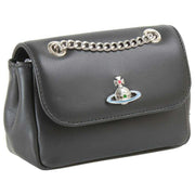 Vivienne Westwood Nappa Small Chain Purse Bag - Black