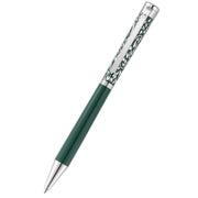 Waldmann Pens Xetra Vienna Special Edition Ballpoint Pen - Green/Silver