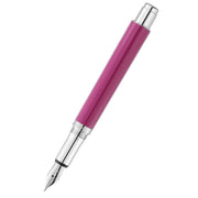 Waldmann Pens Xetra Vienna Steel Nib Special Edition Fountain Pen - Pink/Silver