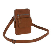 Ashwood Leather Windmere Small Waxy Leather Messenger Bag - Tan