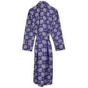 Bown of London Gatsby Paisley Print Cotton Robe - Blue