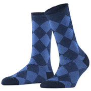 Burlington Dalston Socks - Marine Navy