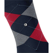 Burlington King Socks - Marine Navy