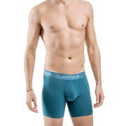 Comfyballs Cotton Long Boxer - Spruce Green