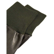 Dents Lady Royale Left Hand Leather Shooting Gloves - Olive Green