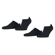 Esprit Active Basic 2 Pack Sneaker Socks - Black