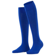 Falke Cotton Touch Knee High Socks - Imperial Blue