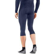 Falke Maximum Warm 3/4 Training Tights - Space Blue