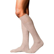 Falke No2 Finest Knee High Cashmere Socks - Pebble Melange