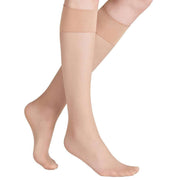 Falke Pure Matt 20 Denier Knee High Stockings - Cocoon Beige