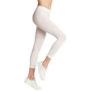 Falke Pure Matt 50 Denier Capri Leggings - White