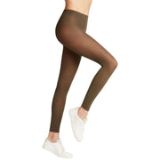 Falke Pure Matt 50 Denier Leggings - Military Khaki