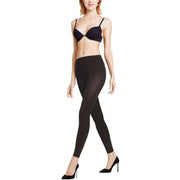 Falke Pure Matte 100 Den Leggings - Black