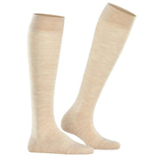 Falke Sensitive Berlin Knee High Socks - Linen Mel Cream