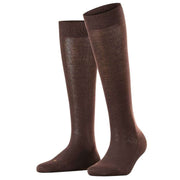 Falke Sensitive London Knee High Socks - Dark Brown