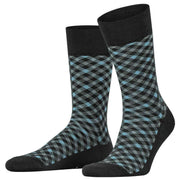 Falke Smart Check Socks - Black/Grey