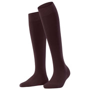 Falke Softmerino Knee High Socks - Burgundy