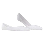 Falke Step Medium Cut No Show Boxed Socks - White