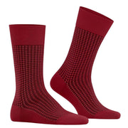 Falke Uptown Tie Socks - Scarlet Red