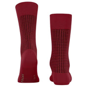 Falke Uptown Tie Socks - Scarlet Red