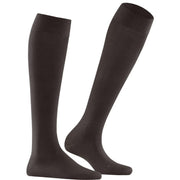 Falke Vitalizer Knee High Socks - Dark Brown