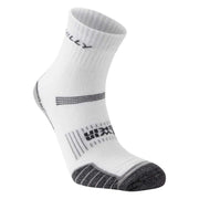Hilly Twin Skin Anklet Socks - White/Grey Marl